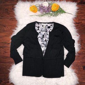 White House Black Market Women’s Silk Cardigan M